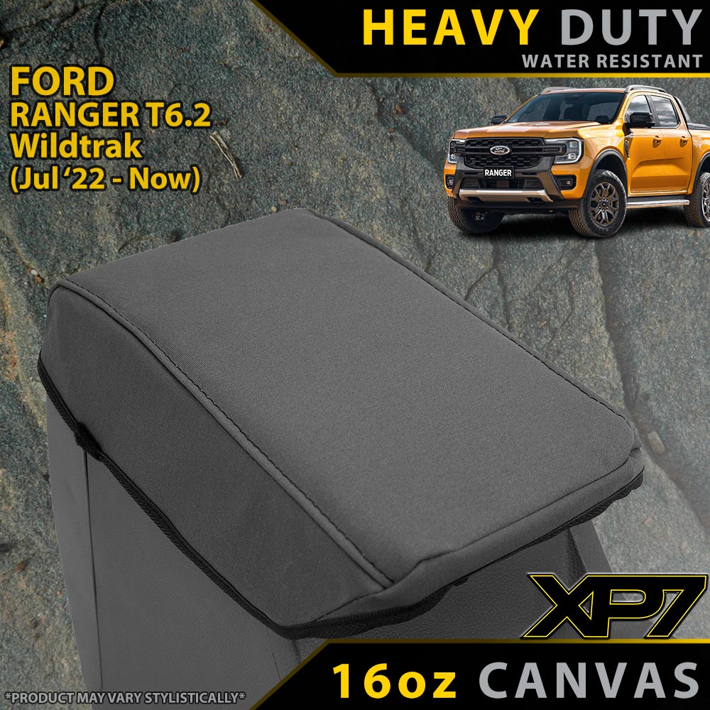 Razorback 4x4 - Ford Next - Gen Ranger T6.2 Wildtrak, Wildtrak X & Platinum Heavy Duty XP7 Canvas Console Lid (In Stock) - 4X4OC™ | 4x4 Offroad Centre