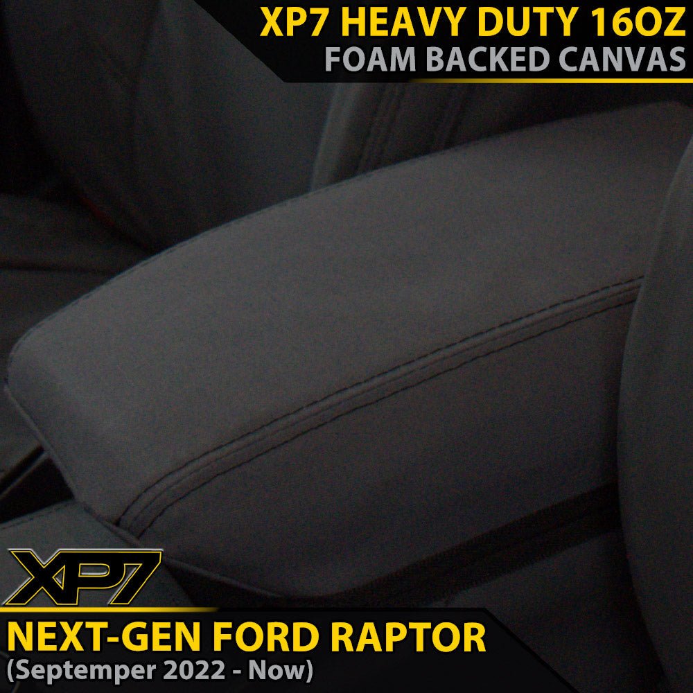 Razorback 4x4 - Ford Next - Gen Raptor Heavy Duty XP7 Canvas Console Lid (Made to Order) - 4X4OC™ | 4x4 Offroad Centre