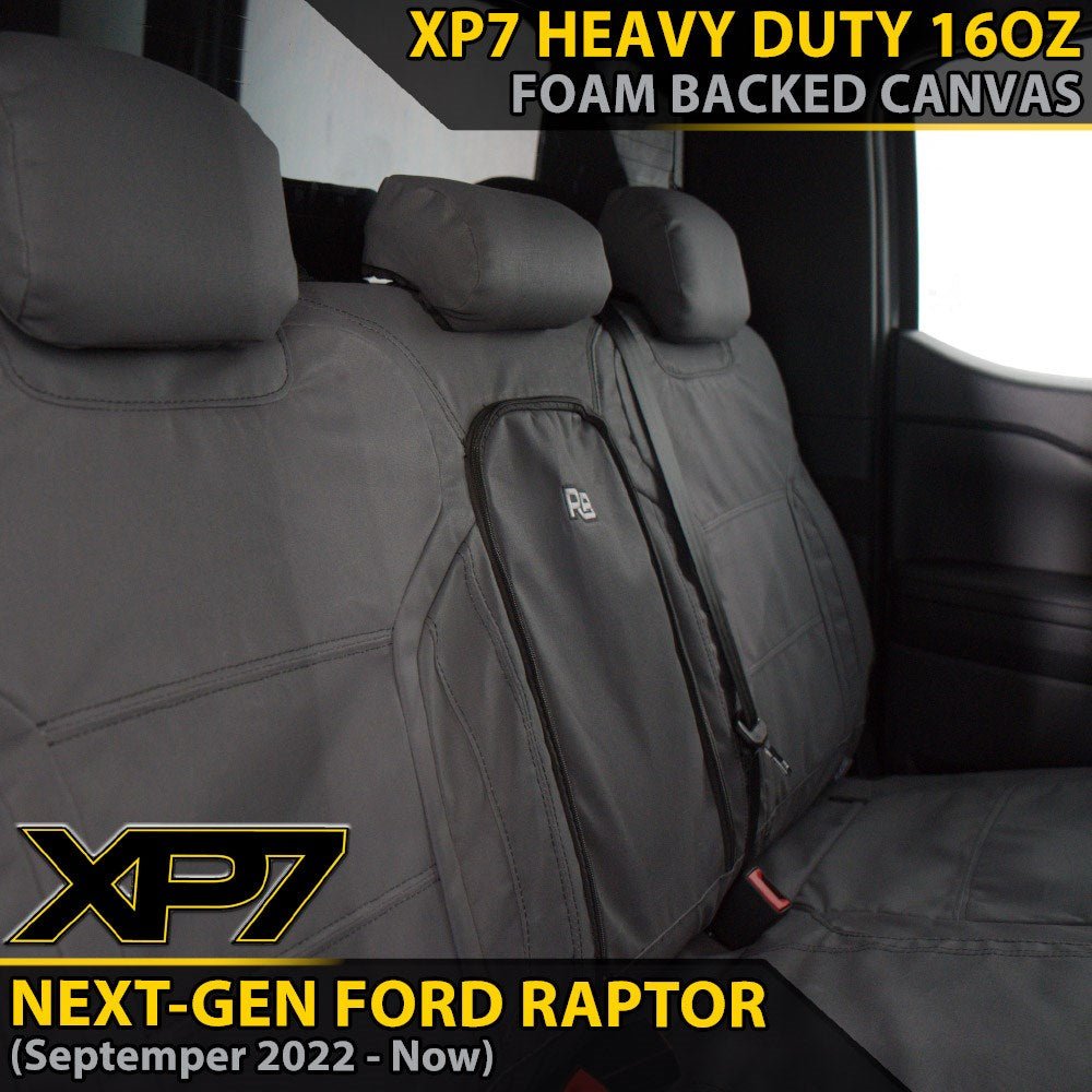 Razorback 4x4 - Ford Next - Gen Raptor XP7 Rear Row Seat Covers (Made to Order) - 4X4OC™ | 4x4 Offroad Centre