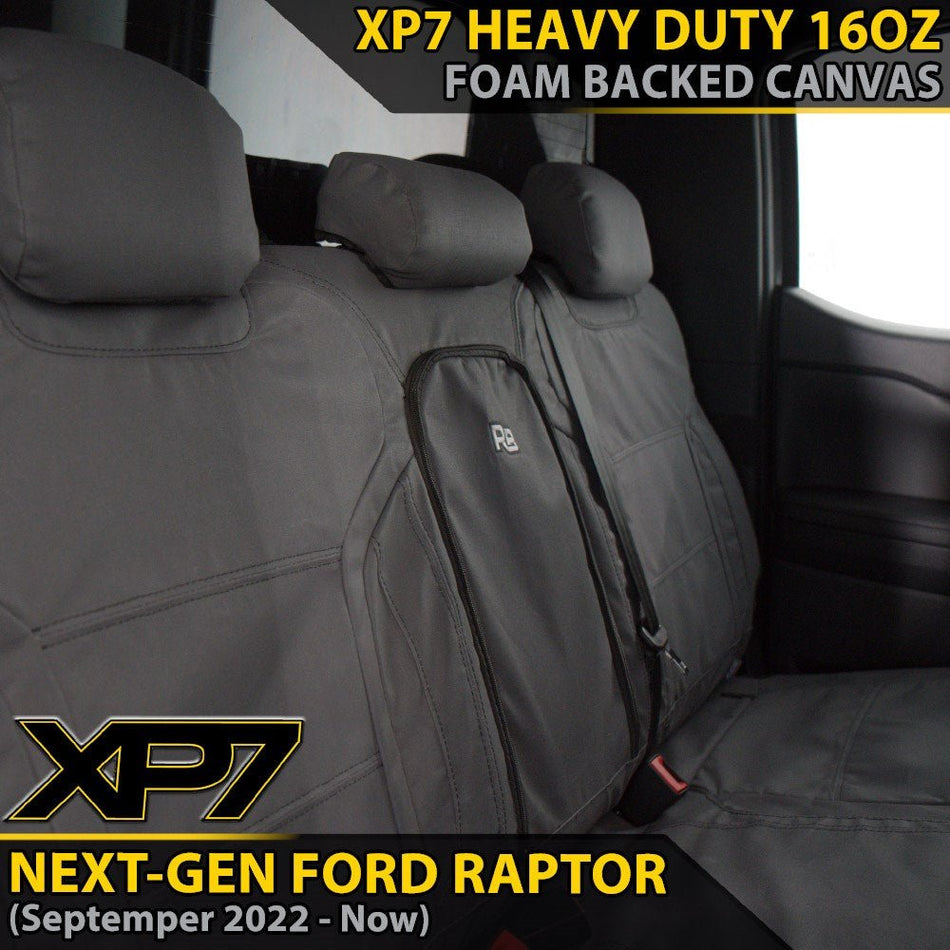 Razorback 4x4 - Ford Next - Gen Raptor XP7 Rear Row Seat Covers (Made to Order) - 4X4OC™ | 4x4 Offroad Centre