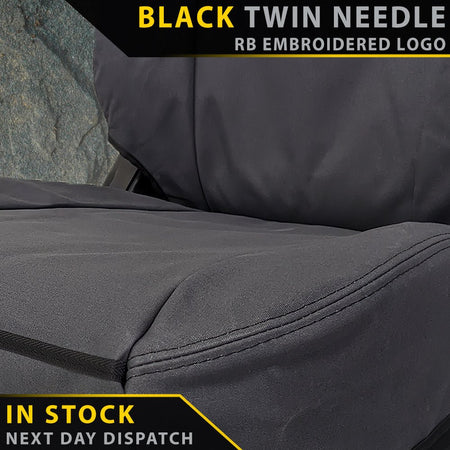 Razorback 4x4 - Ford Ranger T6.2 XL & XLS Heavy Duty XP7 Canvas 2x Front Seat Covers (Available) - 4X4OC™ | 4x4 Offroad Centre