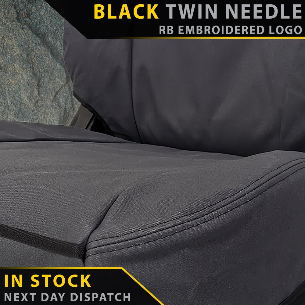 Razorback 4x4 - Ford Ranger T6.2 XLT Heavy Duty XP7 Canvas 2x Front Seat Covers (Available) - 4X4OC™ | 4x4 Offroad Centre