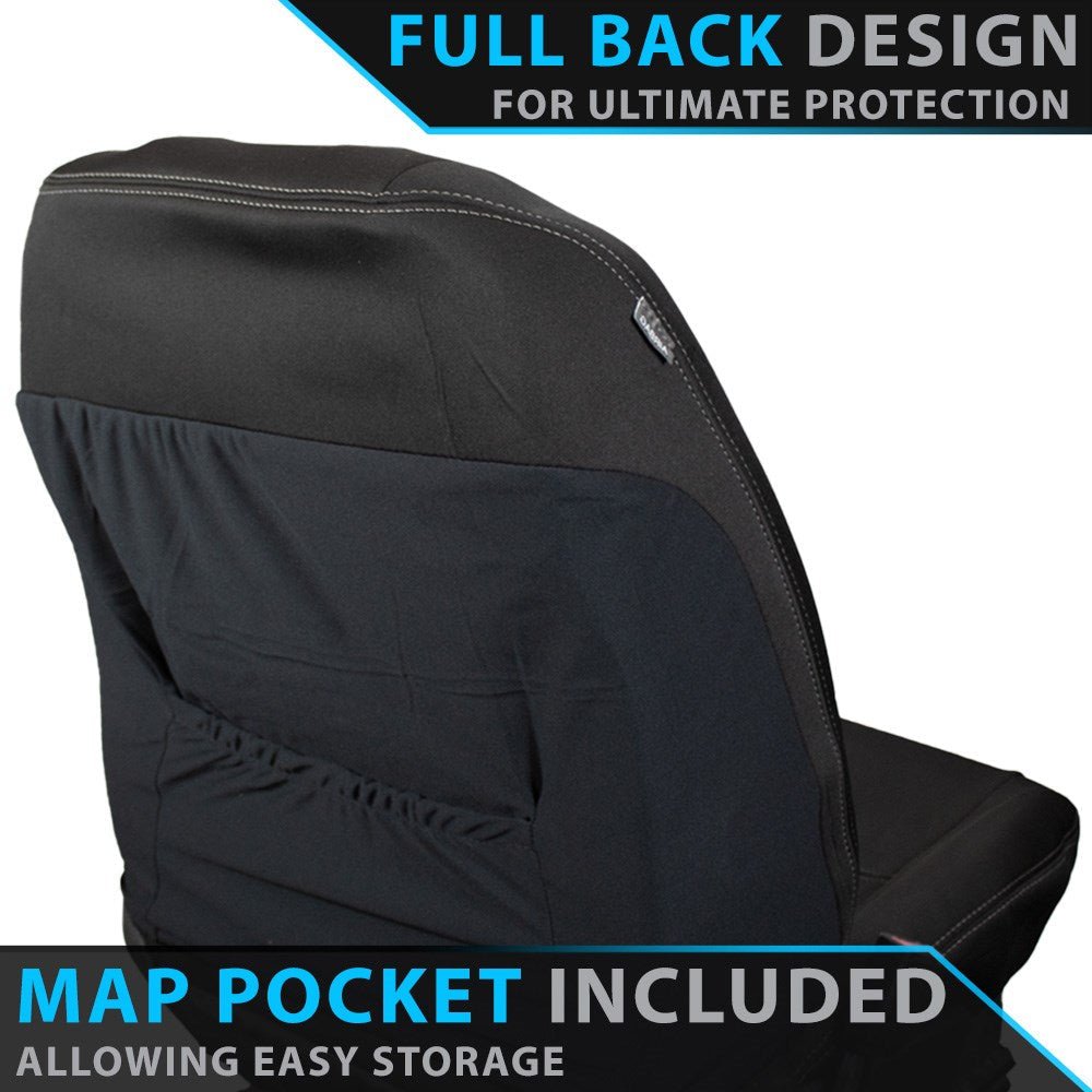 Razorback 4x4 - HiLux Owners Club Universal Neoprene 2x Front Seat Covers - 4X4OC™ | 4x4 Offroad Centre