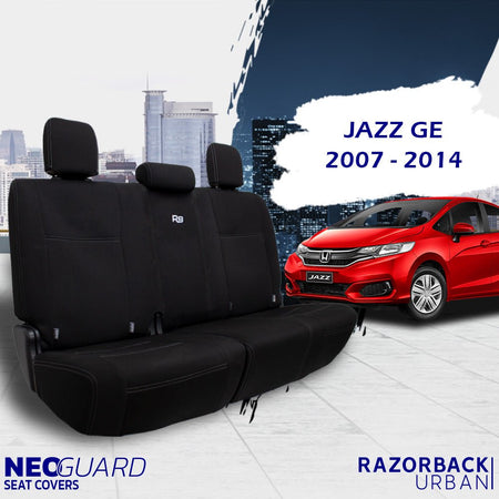 Razorback 4x4 - Honda Jazz GE Neoprene Rear Row Seat Covers (Available) - 4X4OC™ | 4x4 Offroad Centre