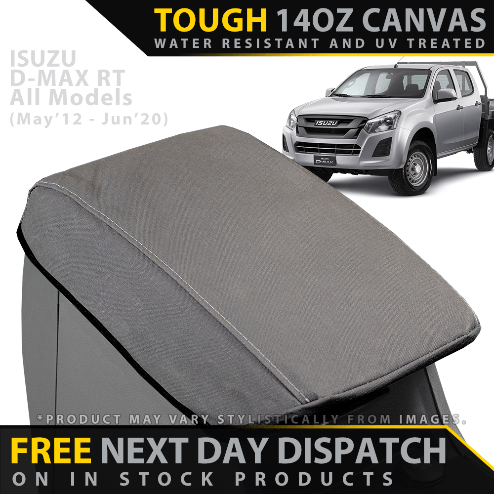 Razorback 4x4 - Isuzu D - MAX RT Canvas Armrest Console Lid (In Stock) - 4X4OC™ | 4x4 Offroad Centre