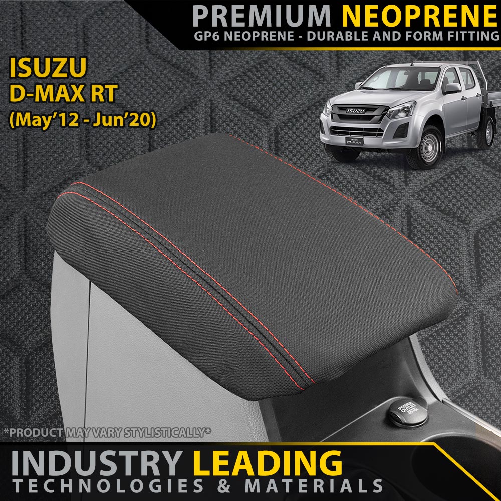 Razorback 4x4 - Isuzu D - MAX RT Premium Neoprene Console Lid (Available) - 4X4OC™ | 4x4 Offroad Centre