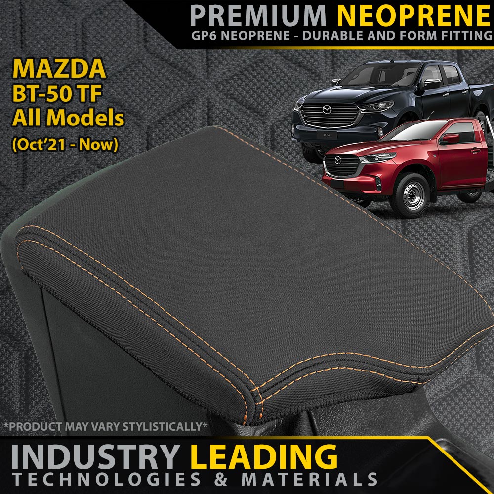 Razorback 4x4 - Mazda BT - 50 TF Premium Neoprene Console Lid (Available) - 4X4OC™ | 4x4 Offroad Centre