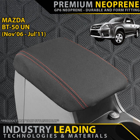 Razorback 4x4 - Mazda BT - 50 UN Premium Neoprene Console Lid (Made to Order) - 4X4OC™ | 4x4 Offroad Centre