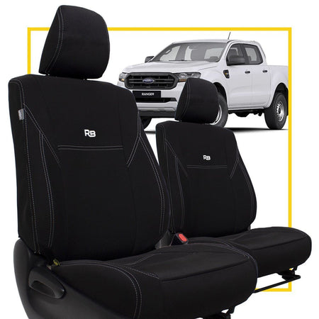 Razorback 4x4 - Mazda BT - 50 UR Neoprene 2x Front Seat Covers (No Logo) - 4X4OC™ | 4x4 Offroad Centre