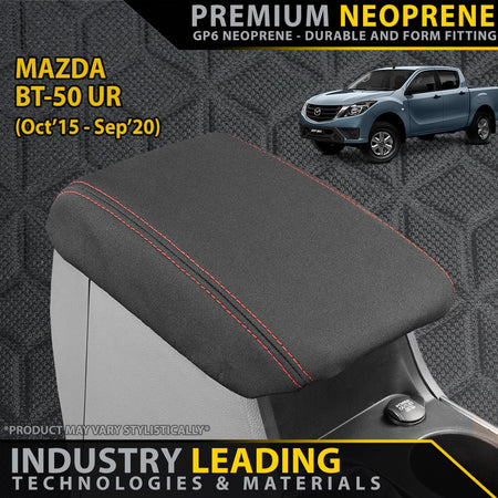 Razorback 4x4 - Mazda BT - 50 UR Premium Neoprene Console Lid (Available) - 4X4OC™ | 4x4 Offroad Centre