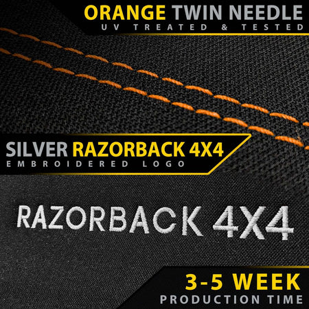 Razorback 4x4 - Mitsubishi Challenger PB & PC Premium Neoprene 2x Front Seat Covers (Made to Order) - 4X4OC™ | 4x4 Offroad Centre