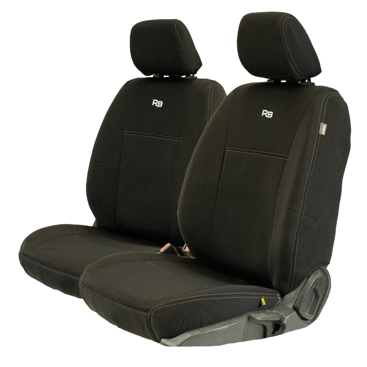 Razorback 4x4 - Razorback 4x4 GP4 Standard Neoprene 2x Front Seat Covers Suitable for a Ford Ranger PX III (XL, XLS, XLT, FX4, Wildtrak - Sep 2018 - Jun 2022) - 4X4OC™ | 4x4 Offroad Centre