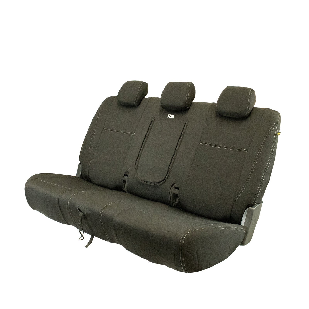 Razorback 4x4 - Razorback 4x4 GP4 Standard Neoprene Rear Seat Covers Suitable for a Ford Ranger PX II (XL, XLS, XLT, FX4, Wildtrak - Sep 2015 - Aug 2018) - 4X4OC™ | 4x4 Offroad Centre