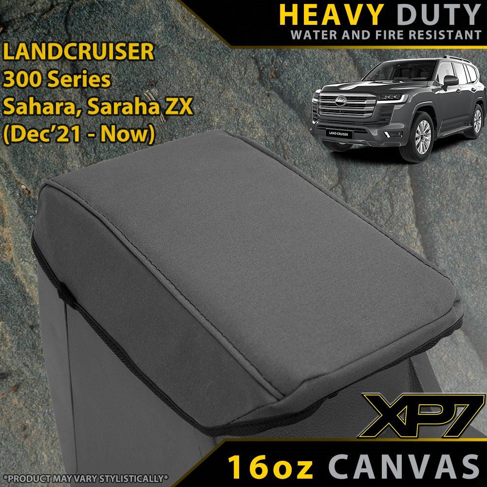 Razorback 4x4 - Toyota Landcruiser 300 Series Sahara/Sahara ZX Heavy Duty XP7 Console lid (Made to Order) - 4X4OC™ | 4x4 Offroad Centre