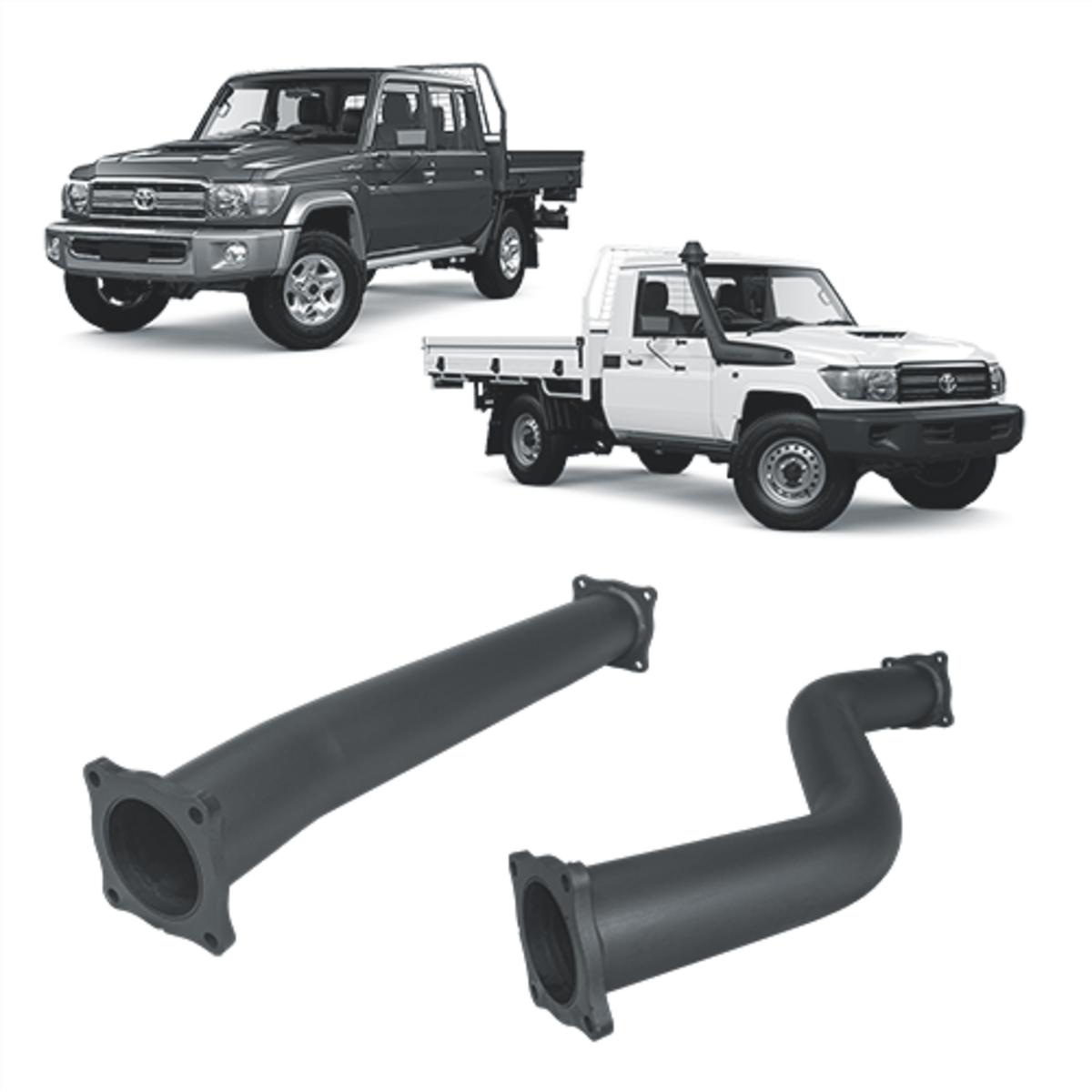 Redback - Redback Extreme Duty Auxiliary Fuel Tank Adaptor for Toyota Landcruiser 79 Series Double Cab (2012 on), Single Cab (11/2016 On) - 4x4 Offroad Centre