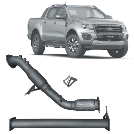 Redback - Redback Extreme Duty Exhaust DPF Adaptor Kit for Ford Ranger 3.2L (07/2016 - 05/2022) - 4X4OC™ | 4x4 Offroad Centre