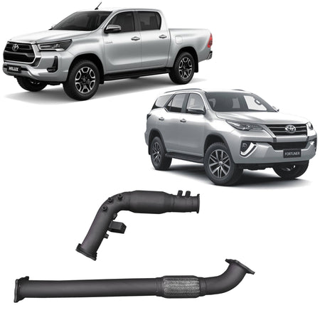 Redback - Redback Extreme Duty Exhaust DPF Adaptor Kit for Toyota Hilux / Fortuner (07/2015 - on) - 4X4OC™ | 4x4 Offroad Centre