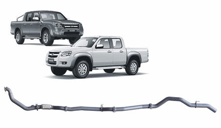 Redback - Redback Extreme Duty Exhaust for Ford Ranger (01/2006 - 08/2011), Mazda BT - 50 (11/2006 - 10/2011) - 4X4OC™ | 4x4 Offroad Centre