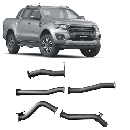 Redback - Redback Extreme Duty Exhaust for Ford Ranger 3.2L (07/2016 - 05/2022) - 4X4OC™ | 4x4 Offroad Centre