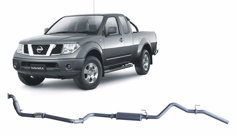 Redback - Redback Extreme Duty Exhaust for Nissan Navara D40 2.5L (01/2007 - 2015) - 4X4OC™ | 4x4 Offroad Centre