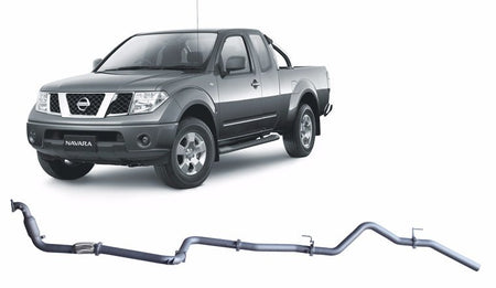 Redback - Redback Extreme Duty Exhaust for Nissan Navara D40 2.5L (01/2007 - 2015) - 4X4OC™ | 4x4 Offroad Centre