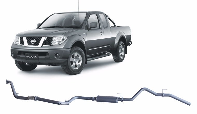 Redback - Redback Extreme Duty Exhaust for Nissan Navara D40 2.5L (01/2007 - 2015) - 4X4OC™ | 4x4 Offroad Centre