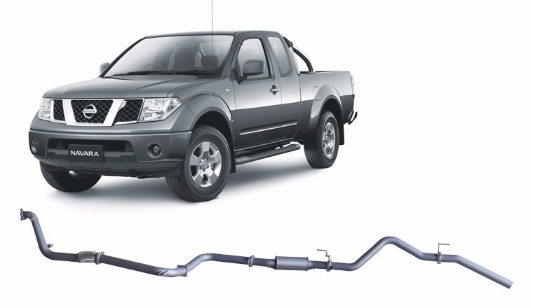 Redback - Redback Extreme Duty Exhaust for Nissan Navara D40 2.5L (01/2007 - 2015) - 4X4OC™ | 4x4 Offroad Centre