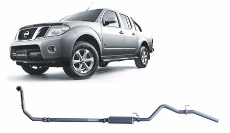 Redback - Redback Extreme Duty Exhaust for Nissan Navara D40 3.0L V6 (01/2011 - 07/2015) - 4X4OC™ | 4x4 Offroad Centre