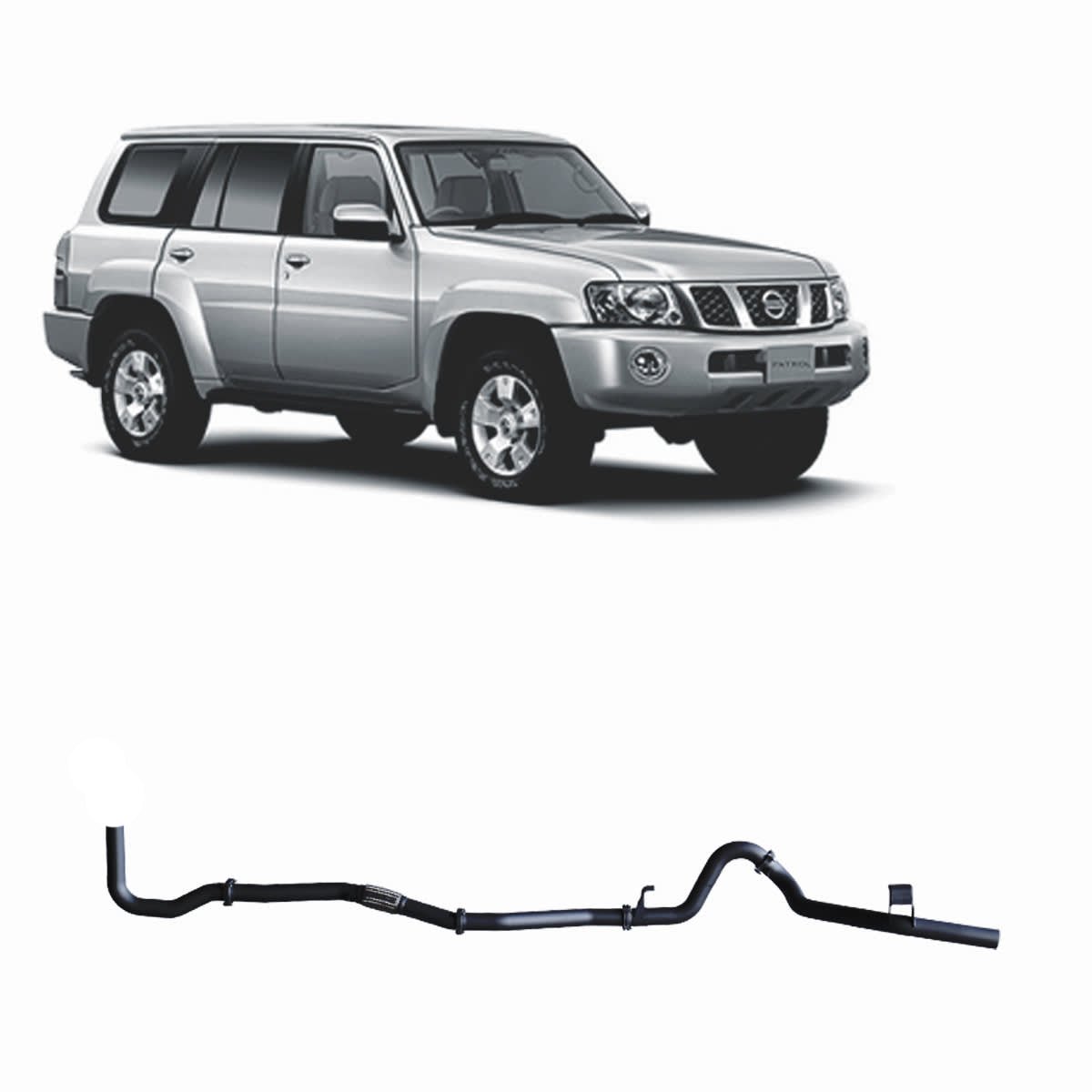 Redback - Redback Extreme Duty Exhaust for Nissan Patrol (05/1998 - 09/2007) - 4X4OC™ | 4x4 Offroad Centre