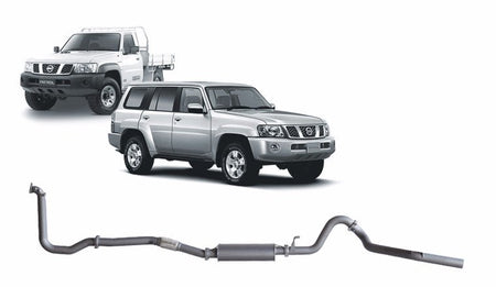 Redback - Redback Extreme Duty Exhaust for Nissan Patrol GU 3.0L (05/2000 - 10/2016) - 4X4OC™ | 4x4 Offroad Centre