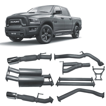 Redback - Redback Extreme Duty Exhaust for RAM 1500 5.7L V8 DS Series (12/2018 - on) - 4x4 Offroad Centre