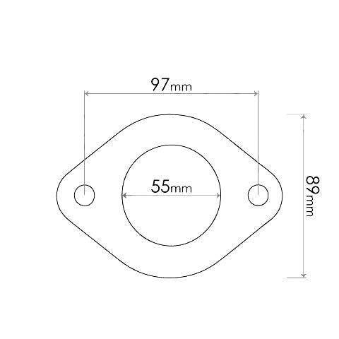 Redback - Redback Flange Gasket for various Holden, Mazda, Subaru, Nissan, Infiniti, Hyundai, Mitsubishi, Ford & Ssangyong vehicles - 4X4OC™ | 4x4 Offroad Centre