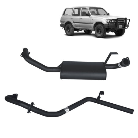 Redback - Redback Performance Exhaust for Toyota Landcruiser 80 Series Wagon 4.2L 1HZ & 4.5L FZ - 4X4OC™ | 4x4 Offroad Centre