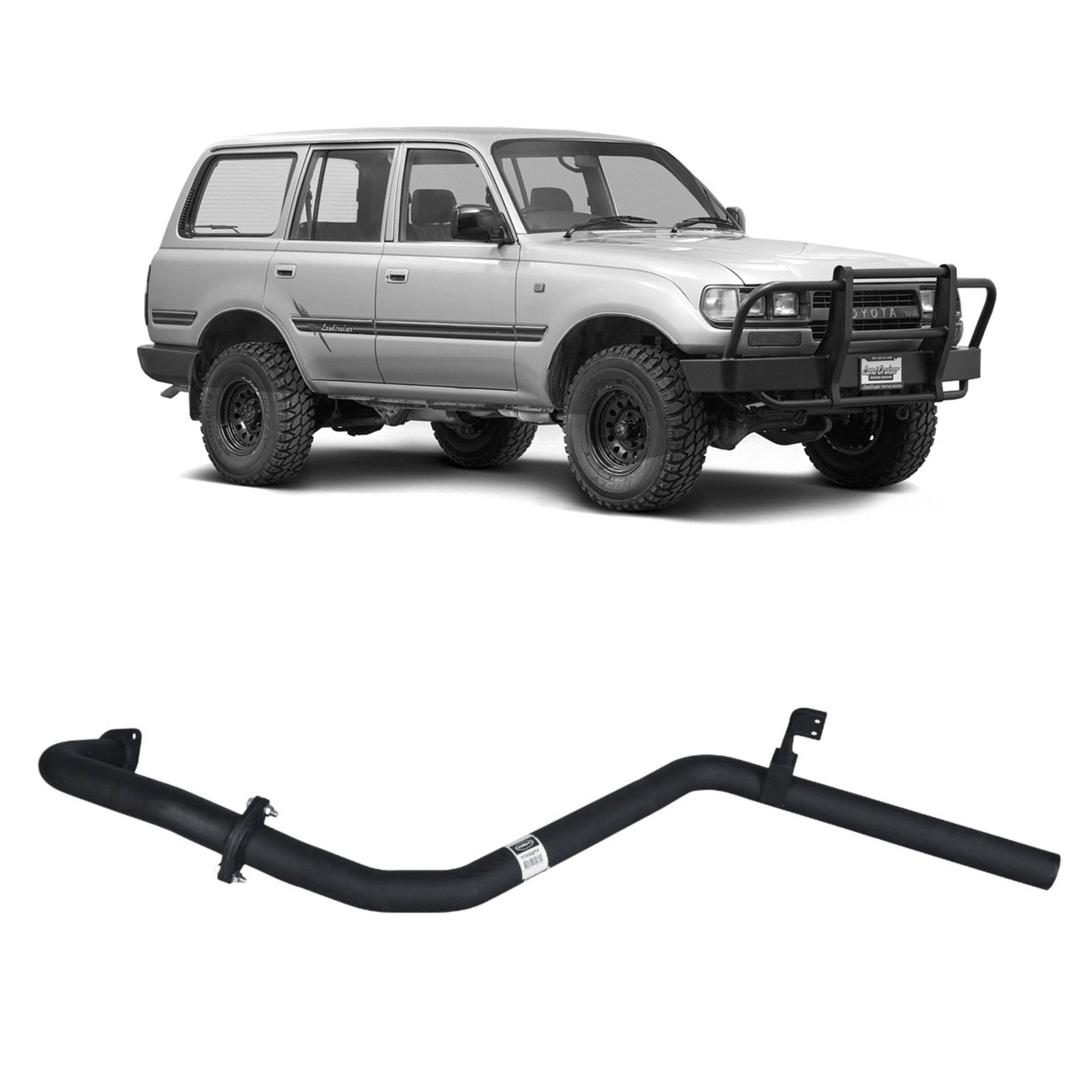 Redback - Redback Performance Exhaust for Toyota Landcruiser 80 Series Wagon 4.2L 1HZ & 4.5L FZ - 4X4OC™ | 4x4 Offroad Centre