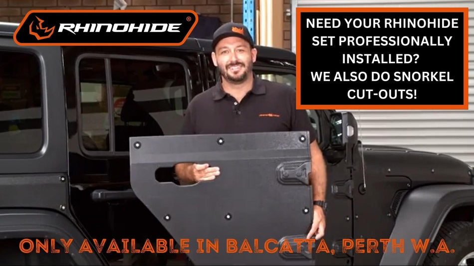 Rhinohide - Rhinohide Armor® Installation Service - WA (available at our Belmont Facility Only) - 4X4OC™ | 4x4 Offroad Centre