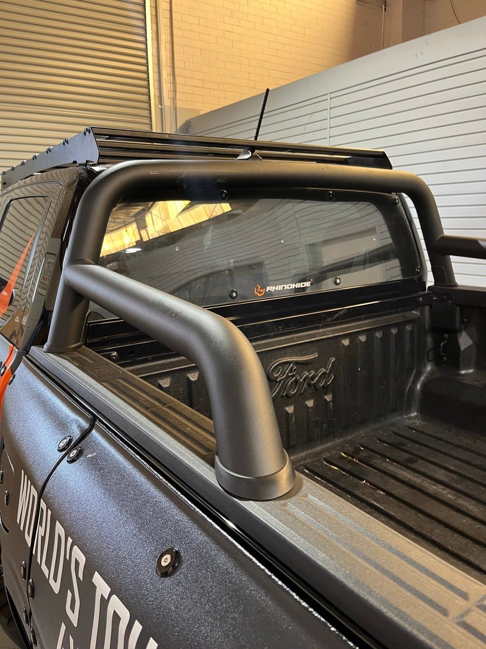 Rhinohide - Suitable for Ford Ranger Dual - Cab NEXT - GEN (2022+) - Rhinohide Armor® Rear Windscreen Protector - 4X4OC™ | 4x4 Offroad Centre