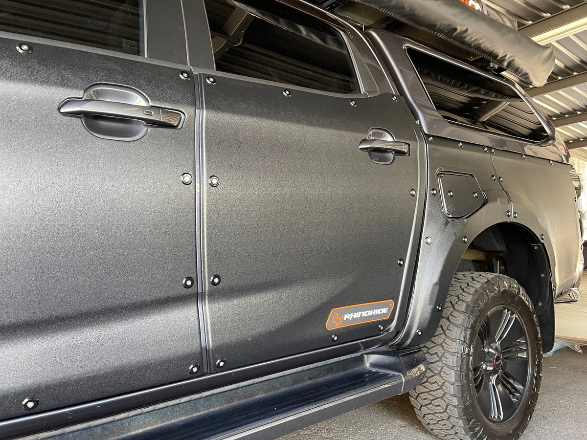 Rhinohide - Suitable for Isuzu D - MAX (X - TERRAIN Crew Cab 2020+) - Rhinohide Armor® Full Kit - 4X4OC™ | 4x4 Offroad Centre