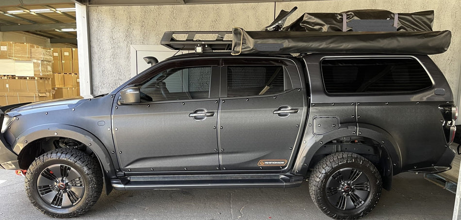 Rhinohide - Suitable for Isuzu D - MAX (X - TERRAIN Crew Cab 2020+) - Rhinohide Armor® Full Kit - 4X4OC™ | 4x4 Offroad Centre