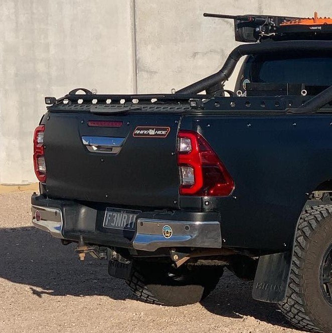 Rhinohide - Suitable for Toyota HiLux (2015+) & Rugged X & Rogue (pre - 2020) - Rhinohide Armor® Rear Tailgate Protector - 4X4OC™ | 4x4 Offroad Centre