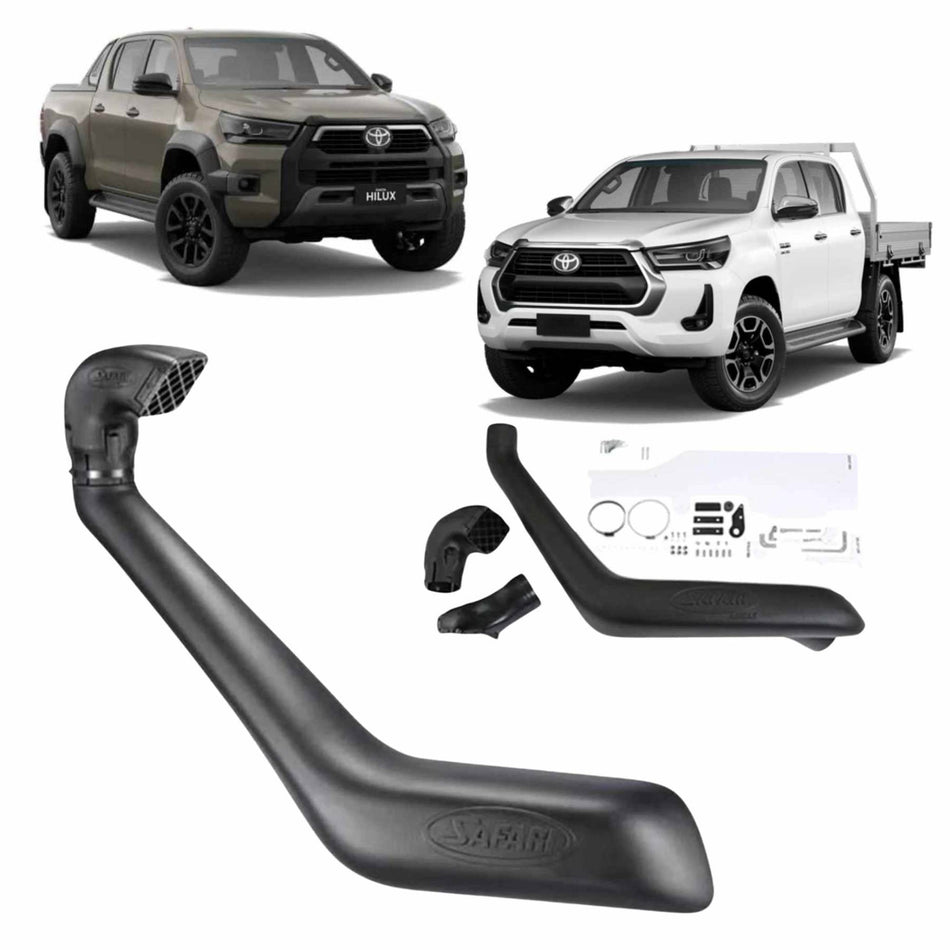 Safari - Safari Armax Snorkel for Toyota Hilux GUN126R 1GD - FTV 2.8L Diesel Widebody (07/2015 - on) - 4x4 Offroad Centre