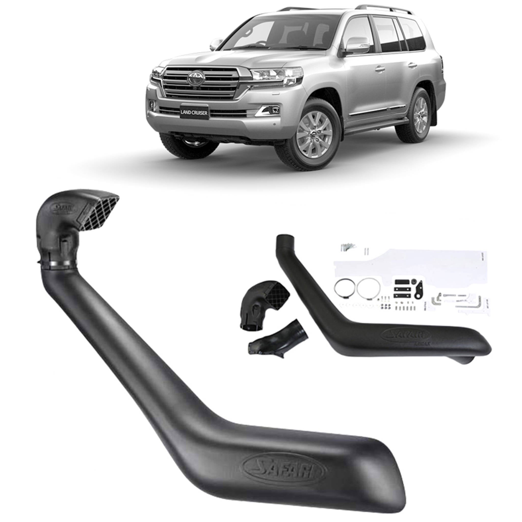 Safari - Safari Armax Snorkel for Toyota Landcruiser 4.5L Diesel Facelifted Models (10/2015 - on) - 4x4 Offroad Centre