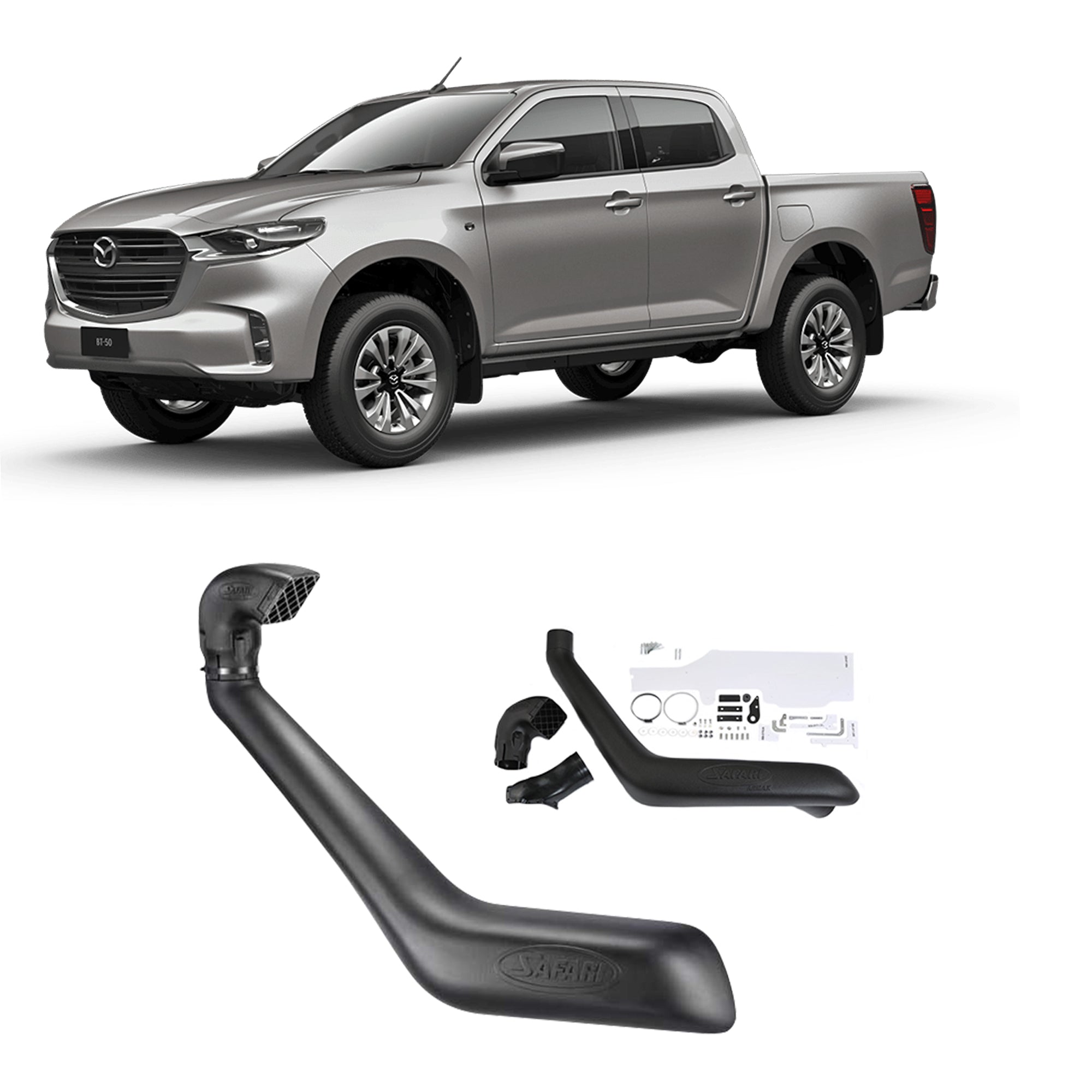 Safari - Safari Snorkel for Mazda BT - 50 (07/2020 - on) - 4x4 Offroad Centre