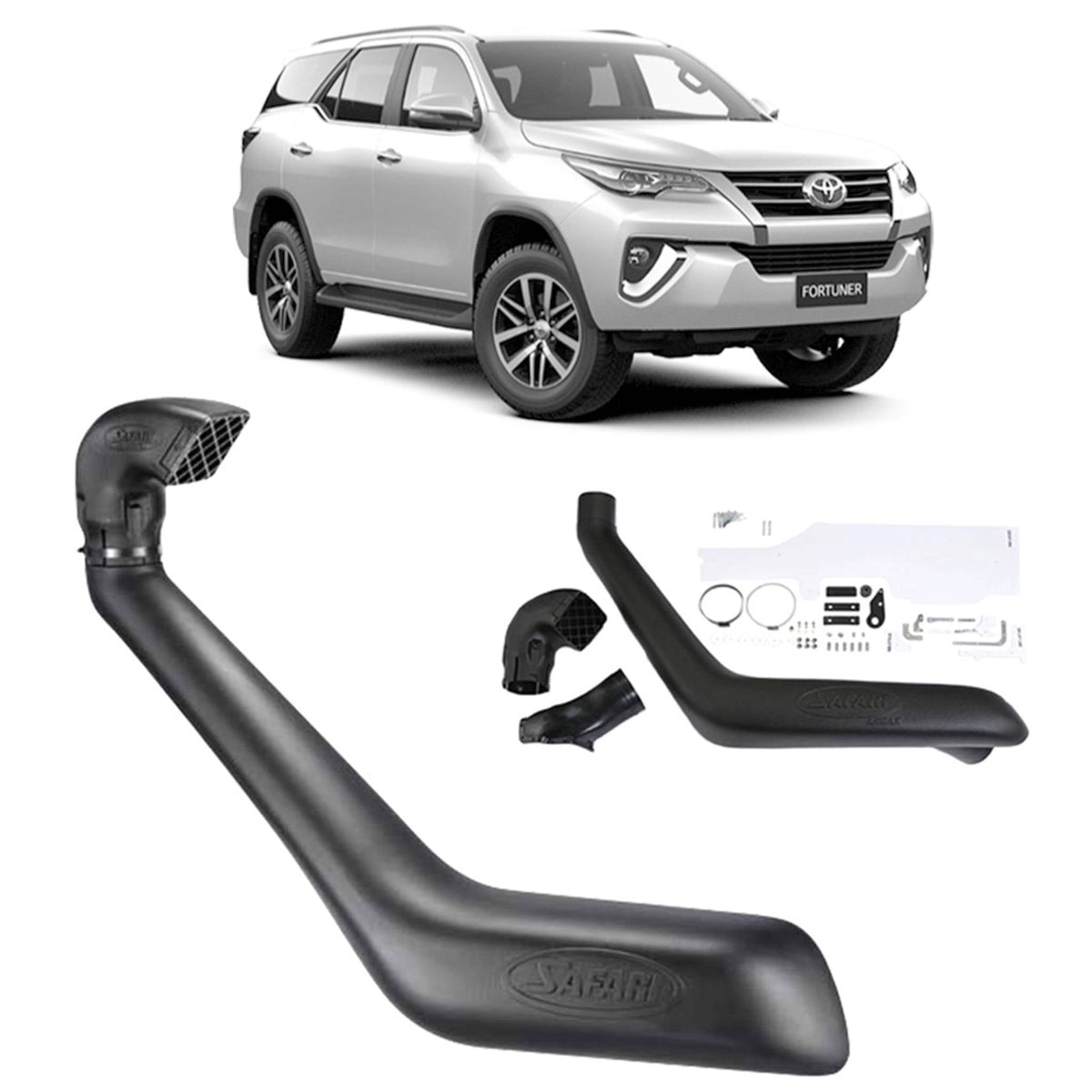 Safari - Safari Snorkel for Toyota Fortuner (01/2015 - on) - 4x4 Offroad Centre