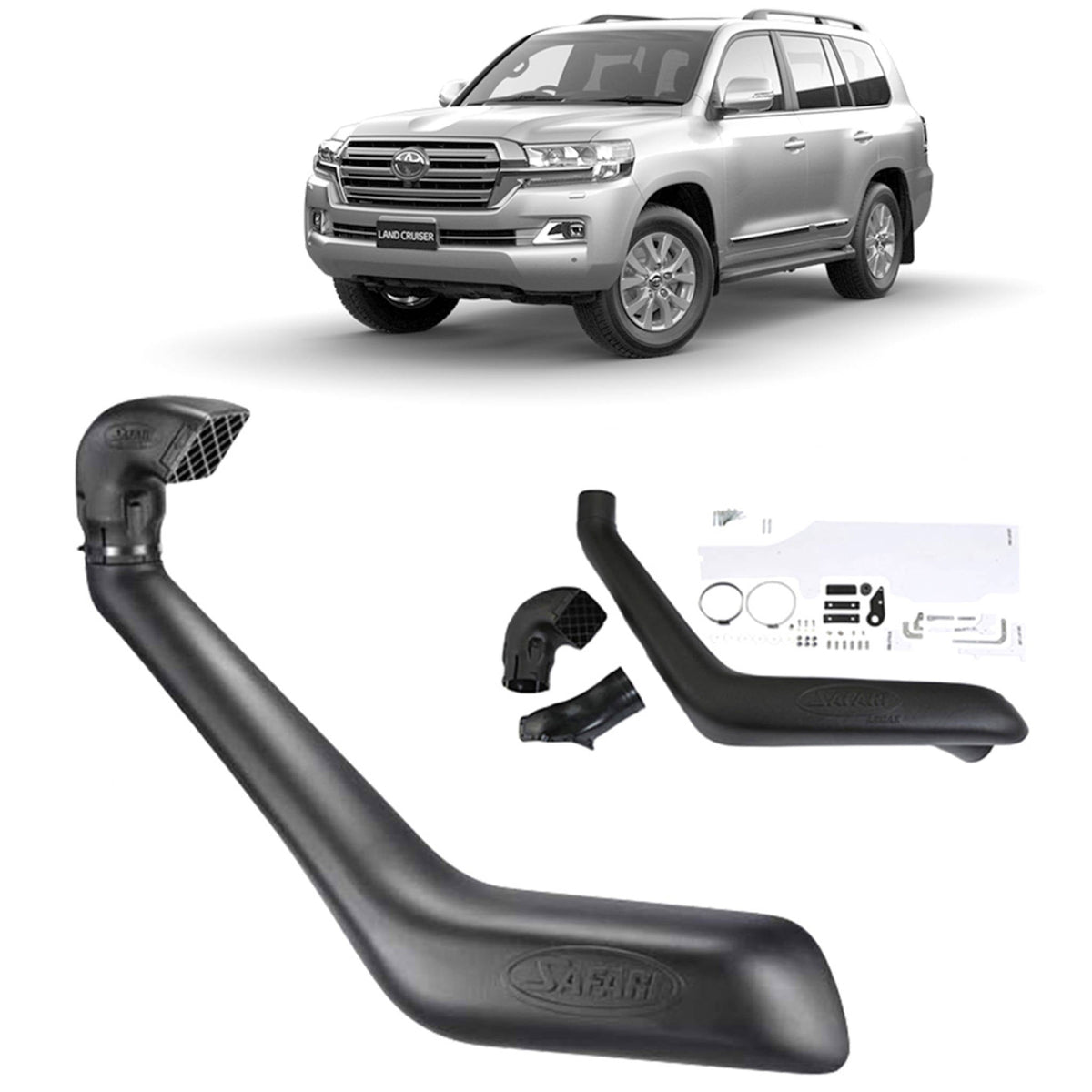 Safari - Safari Snorkel for Toyota Landcruiser (10/2015 - on) - 4X4OC™ | 4x4 Offroad Centre