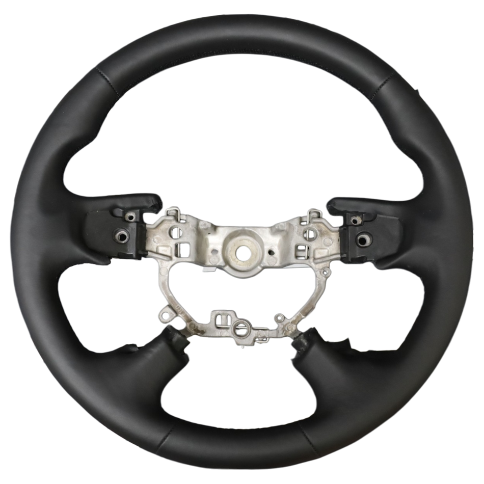 Sports Black Leather Steering Wheel Core to suit Mitsubishi MQ/MR Triton