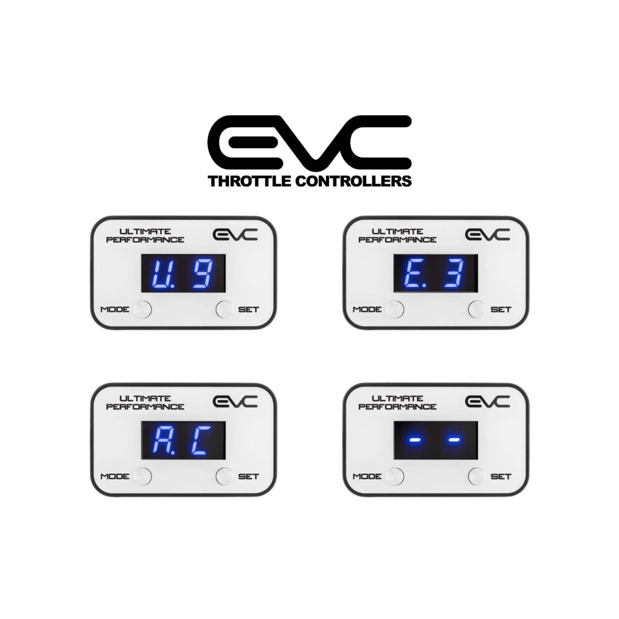 Ultimate9 - EVC Throttle Controller for AUDI A3, A3 SPORTSBACK, A4, A5, A6, A6 ALLROAD, A7, A8, S4, RS5, SKODA OCTAVIA, SUPERB, YETI, VOLKSWAGEN BEETLE, CADDY, EOS, GOLF, PASSAT, PASSAT ALLTRACK, POLO, SCIROCCO, TIGUAN & TOURAN - 4X4OC™ | 4x4 Offroad Centre