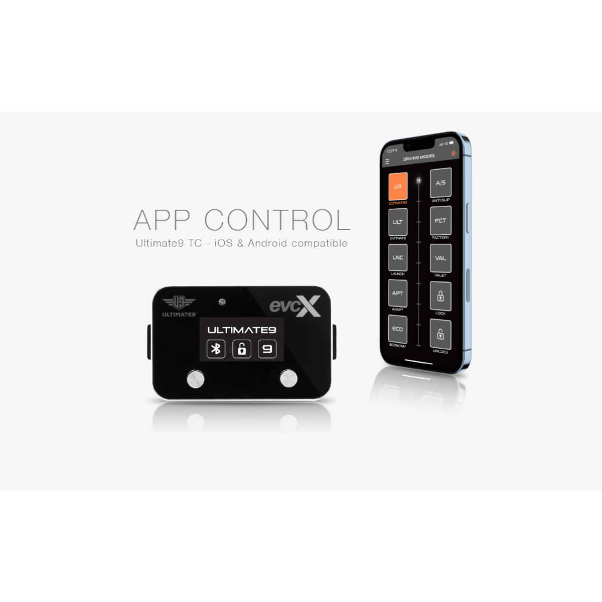 Ultimate9 - EVCX Throttle Controller for various Changan, Hyundai, Kia & MG vehicles - 4X4OC™ | 4x4 Offroad Centre