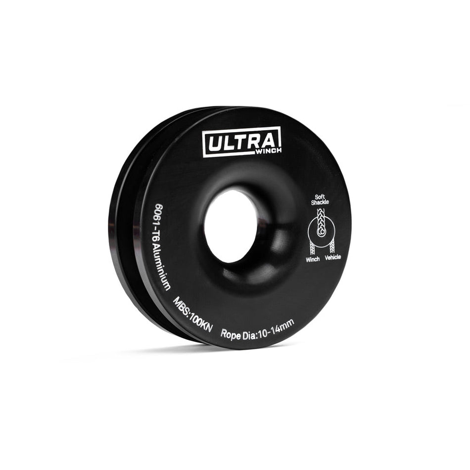 Ultra Winch - 100mm Winch Snatch Ring - Recovery Pulley - 4X4OC™ | 4x4 Offroad Centre