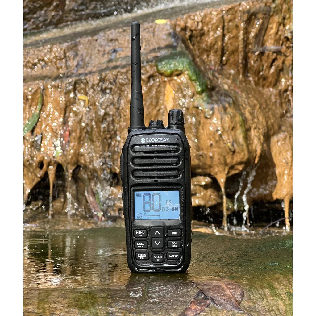 Carbon Offroad - ECOXGEAR ECOXTALK 5.0W MAX Output Power EXG500 UHF CB Handheld Radio - 4x4 Offroad Centre