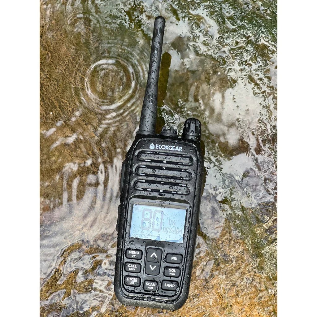 Carbon Offroad - ECOXGEAR ECOXTALK 5.0W MAX Output Power EXG500 UHF CB Handheld Radio - 4x4 Offroad Centre